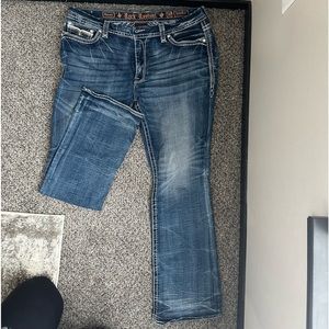 Women’s Rock Revival peacoat jeans size 36L
